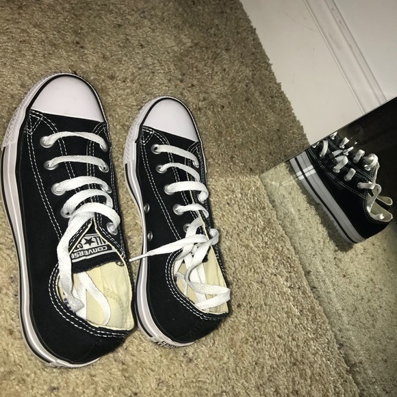 Converse Shoes - Black converse low